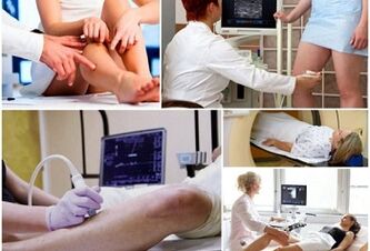 Diagnosemethoden von Krampfadern